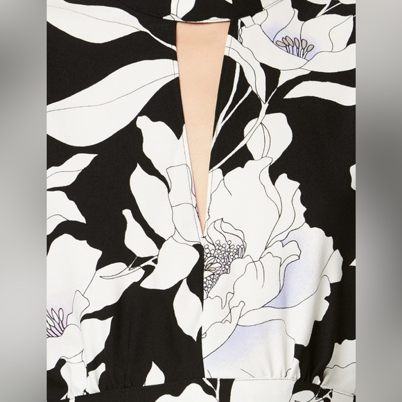 Truth & Fable Women's Keyhole Maxi Evening Dress Side Slits NWT - Picture 6 of 9